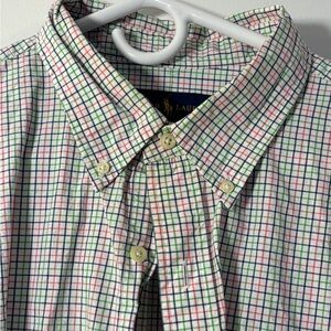 Ralph Lauren Blue Label Men's Checkered Shirt - Red, Green, Blue
